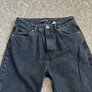 Zara black jeans straight leg